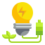 Energía verde icon