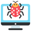 computer bug icon