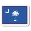 bandiera della carolina del sud icon