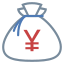 Geldbeutel Yen icon