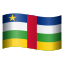 Zentralafrikanische-Republik-Emoji icon