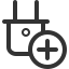 Plug icon