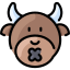 secret-externe-taureau-emoji-vitaliy-gorbatchev-couleur-linéaire-vitaly-gorbachev-1 icon