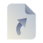 Symlink-Datei icon