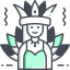 Stehende Frau icon