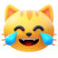 Cat With Tears of Joy icon