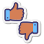 Thumbs Up Down Skin Type 2 icon
