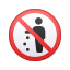 emoji senza rifiuti icon