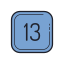 13 C icon
