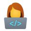 Entwickler-Frau icon