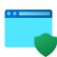 Servidor de seguridad de aplicaciones web icon