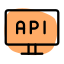 Computer API used programming graphical user interface icon