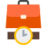 가방과 시계 icon