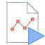 Reproducir informe gráfico icon