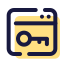 Веб-ключ icon