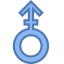 Simbolo Maschio Stilizzato Verticale icon