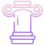 Ionic Greek Pillar icon