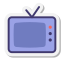 Retro TV icon