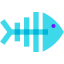 물고기 해골 icon