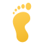 linker Fußabdruck icon