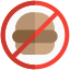 No fast food allowed in a kid’s section store icon