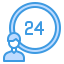 24 Hours Service icon