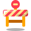 Road Closure icon