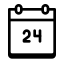 Calendrier 24 icon