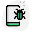 Programming bug in smartphone application and software icon