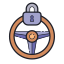 Steering Lock Warning icon