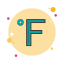 Symbole Fahrenheit icon