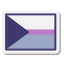 Demisexual Flag icon