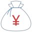 Sac d'argent Yen icon