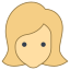 User Female Skin Type 3 icon