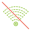 Wi-fi desligado icon