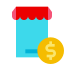 Mobile Shop Coins icon