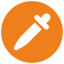 Orange Color icon