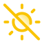 Nicht dem Sonnenlicht aussetzen icon