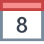 Calendrier 8 icon