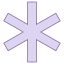 Asterisk icon