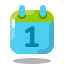 Calendar 1 icon
