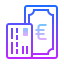 Split Transaction Euro icon