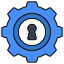 external-Security-Setting-ai-security-and-security-vectorslab-outline-color-vectorslab icon
