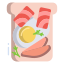 Egg And Salmon Toast icon