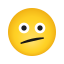 cara-con-boca-diagonal-emoji icon