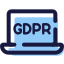 GDPR Laptop icon