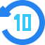 Reproducir 10 icon