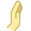 Hand Side View icon