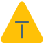 Road signal with dead end on a signboard icon