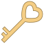 Heart Key icon